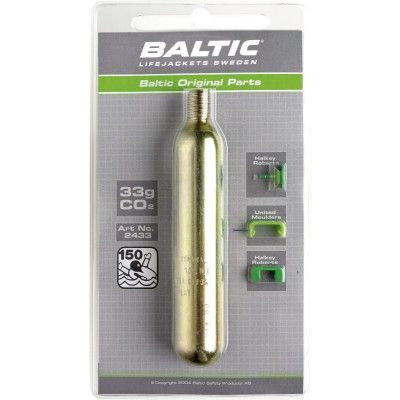 Baltic Co2-patron 33g M. Säkerhetssti Nocolour