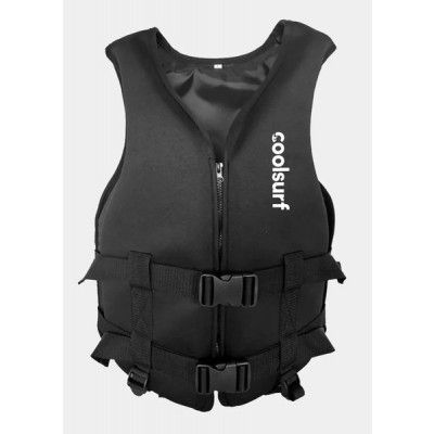 Coolsurf Neopren Life Vest, Black, 75-105,  Flytvästar