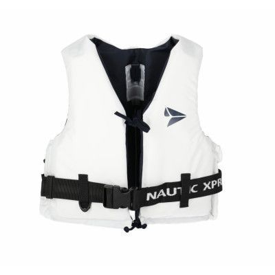 Life Vest, White, 30-50,  Nautic Xprnc Rs65