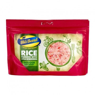 Bl� Band Risgrynsgr�t Med Jordgubb