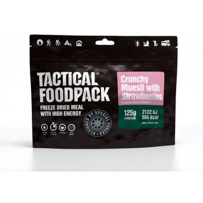 Tactical Foodpack Crunchy Muesli with Strawberries