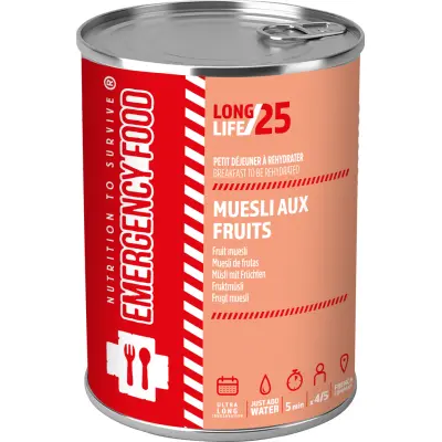 Emergency Food Fruit Muesli 5-port Onecolour