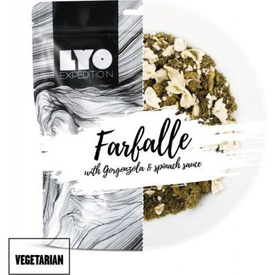 Farfalle With Gorgonzola And Spinach Sauce 500g NoColour