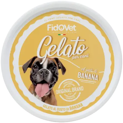 Fidovet Hundglass Gelato Banan 40 g