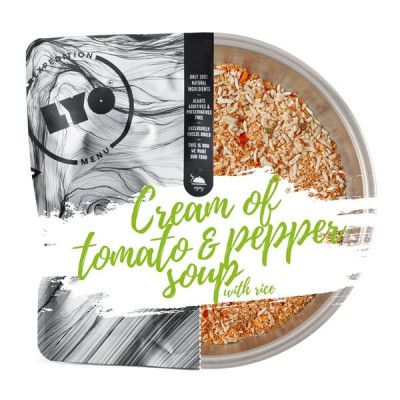 LYOfood Cream Of Tomato And Pepper Soup With Rice