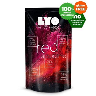 LYOfood Red Smoothie Mix 42g - Bottle Size