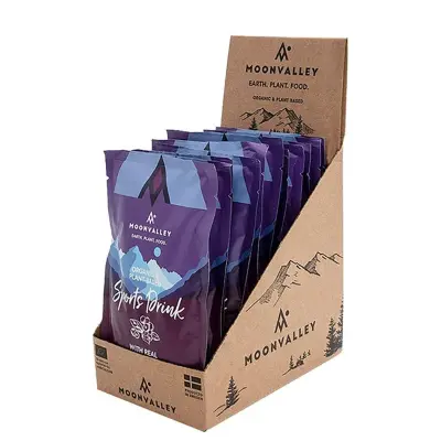 Moonvalley Ekologisk Endurance Fuel - Svarta Vinbär 18 pcs