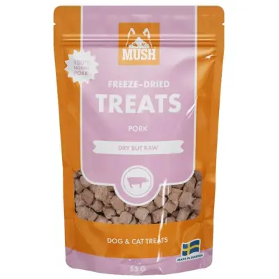 MUSH Treats Frystorkat Gris 55 g