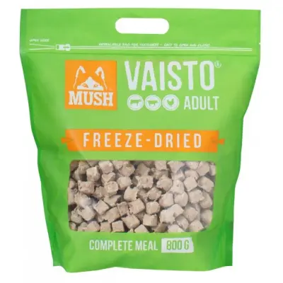 MUSH Vaisto Grön Frystorkat 800g