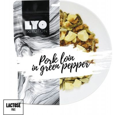 Lyofood Pork Loin In Green Pepper Sauce Big Pack 500g NoColour
