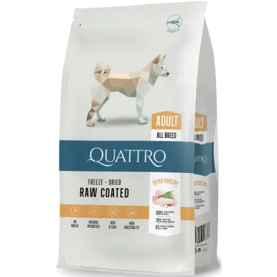 Quattro All Breed with Poultry Adult 12 kg