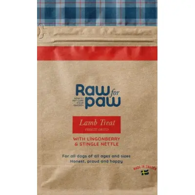 Raw for Paw Lamb Treats 50 g