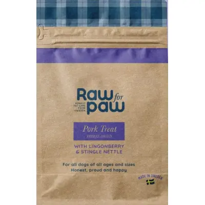Raw for Paw Pork Treats 50 g