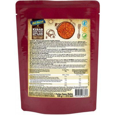 Blå Band Ready to eat Kebab stew with corn and bell pepper