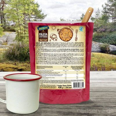 Blå Band Ready to eat Pasta carbonara with Parmgiano Regiano