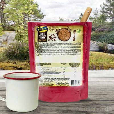 Blå Band Ready to eat Rice pudding with cinnamon and cardamontaste