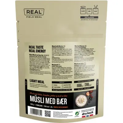 REAL Field Meal Muesli with Berries 704 kcal