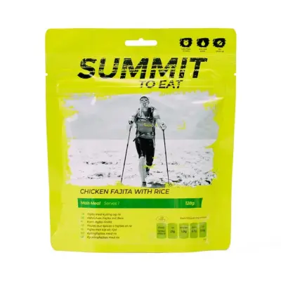 Summit To Eat Chicken Fajita With Rice frystorkad mat