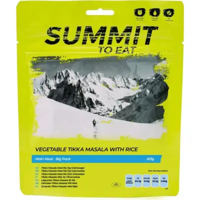 Summit to Eat Vegetable Tikka With Rice - Big Pack Nocolor