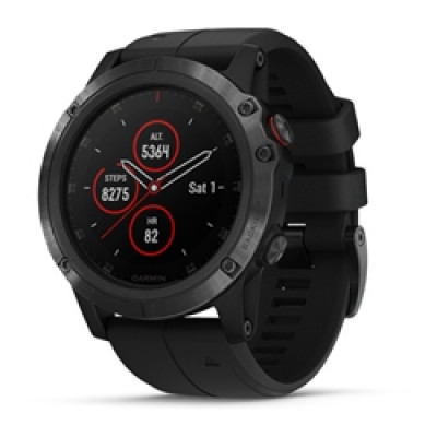 Garmin Fenix 5X Plus Sapphire Black With Black Band