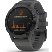 Garmin Fenix 6 Pro Solar Black with Slate Gray