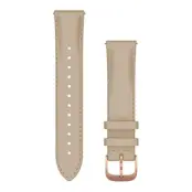 Garmin Quick Release 20 Leather 18K Rose Sand