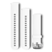 Garmin Quick Release 20 Silikon Silver Hvit