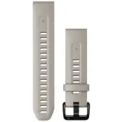 Garmin QuickFit 20 mm Light Sand Silicone Band