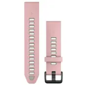 Garmin QuickFit 20 Silicone Dust Rose/Fog Gray