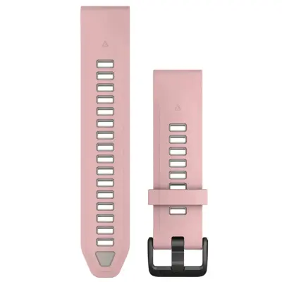 Garmin QuickFit 20 Silicone Dust Rose/Fog Gray