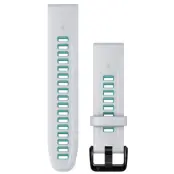 Garmin QuickFit 20 Silicone Whitestone/Akvamarin