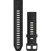 Garmin QuickFit 20 Watch Bands Black Silicone