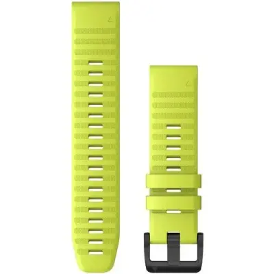 Garmin QuickFit 22 mm Armband Amp Yellow Silikon
