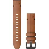Garmin QuickFit 22 mm Armband Chestnut Läder