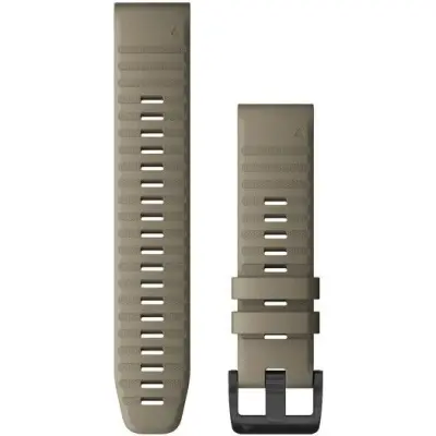 Garmin QuickFit 22 mm Armband Dark Sandstone Silikon