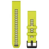Garmin QuickFit 22 Silicone Amp Yellow/Graphite