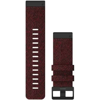 Garmin QuickFit 26 mm Armband Heathered Red Nylon