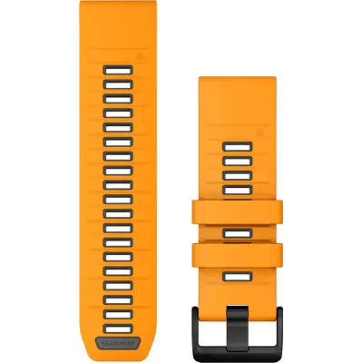 Garmin Quickfit Watch Bands Spark Orange/graphite Silicone
