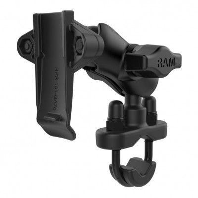 RAM Garmin-f�ste med ryggkl�mma med styrbom U-bult