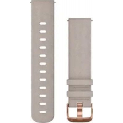 Vivomove Gray Leather 20mm Band