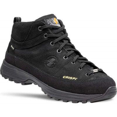 Crispi Unisex A-Way Mid Nubuk Gore-Tex Black