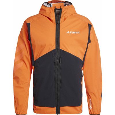 Adidas Men's Terrex Techrock Soft Shell Jacket Semi Impact Orange/Black