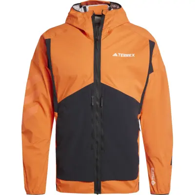 Adidas Men's Terrex Techrock Soft Shell Jacket Semi Impact Orange/Black