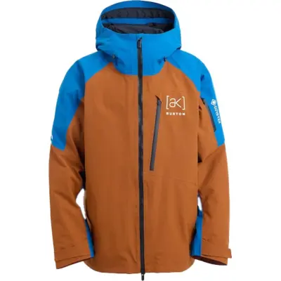 Burton Men's Ak Gore Cyclic Jacket Chestnut Brown/blue Teal