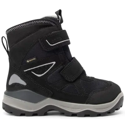 Ecco Snow Mountain Mid-Cut Boo, Black/Black, 26,  Kängor