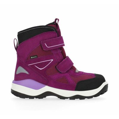 Ecco Snow Mountain Mid 2s Gtx, Black/Dark Purple/Dark Purple, 35,  Snowboots