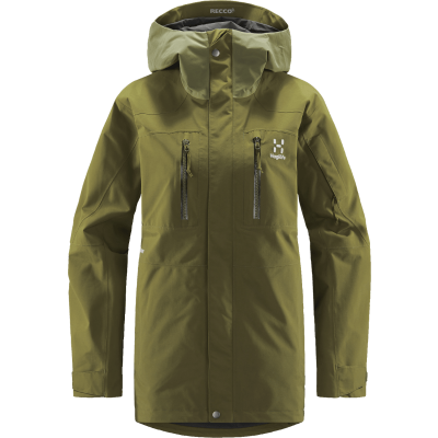 Haglöfs Women's Elation GORE-TEX Jacket Burgundy Brown/Deep Pink