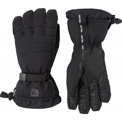 Hestra GORE-TEX Perform 5 Finger Black/Black
