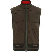 Härkila Kamko Fleece Vest Brown/Red