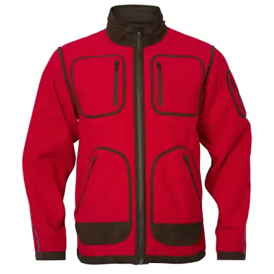 Härkila Kamko Regal Rev. Fleecetröja Red/Brown